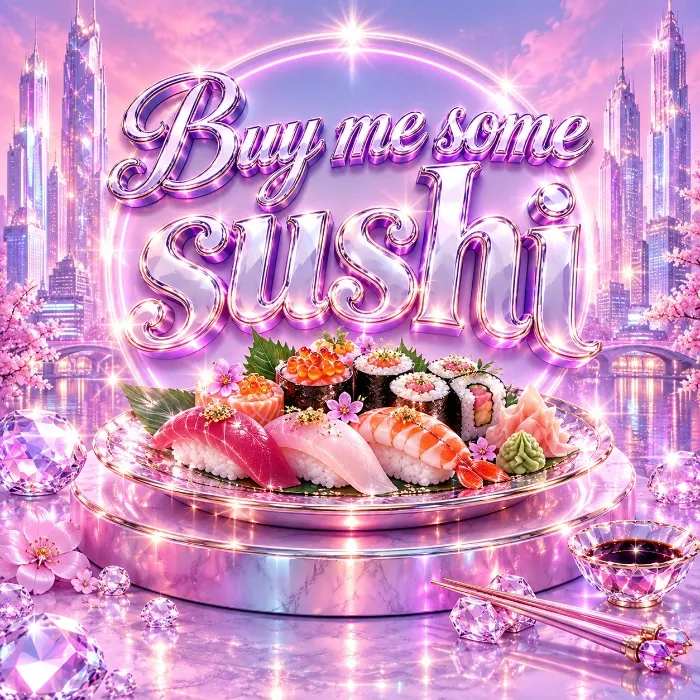 Buy me some sushi