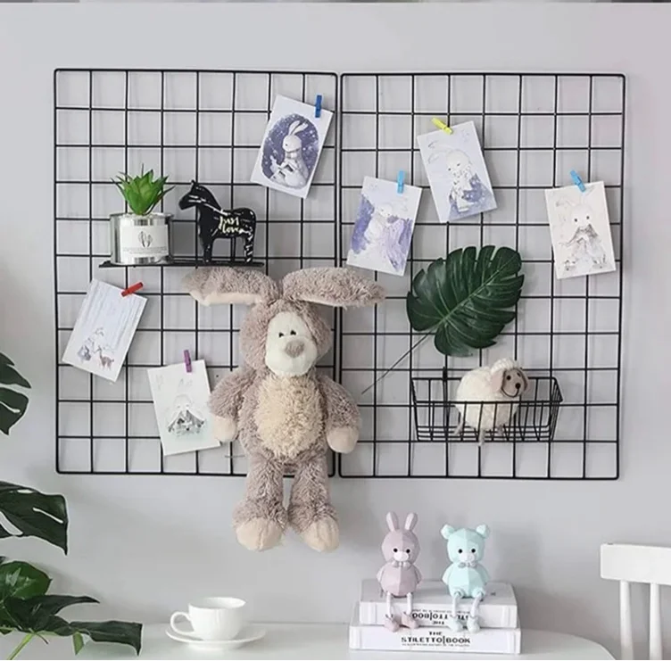 🏠 Wall Decoration Metal Grid