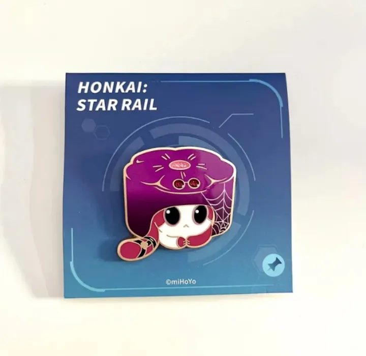 ♡ HSR Cat Cake Enamel Pin: Kafka ♡