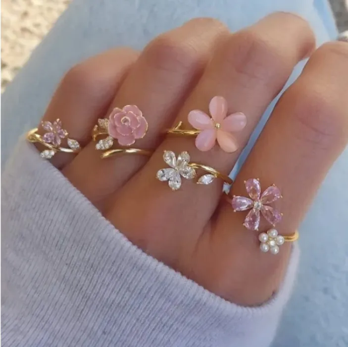 Sakura Rings