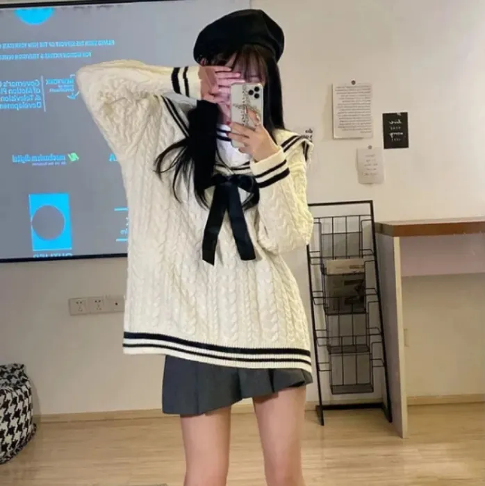 Sweater Skirt Set