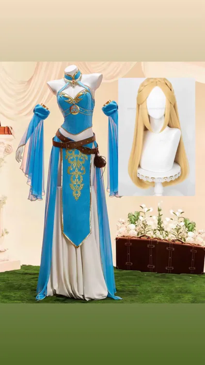 Zelda cosplay + wig 