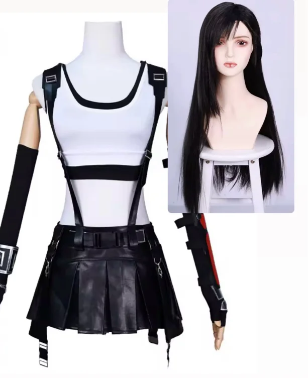 Tifa cosplay + wig 