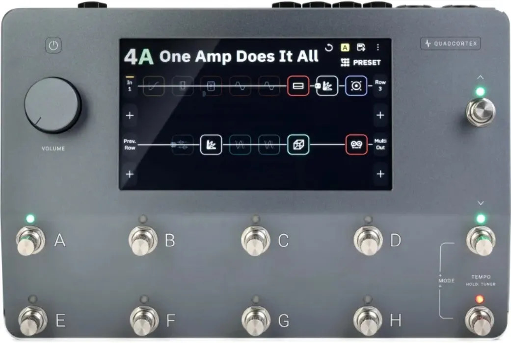 Neural DSP Quad Cortex Digital Amp Modeling and Multi-effects Floorboard