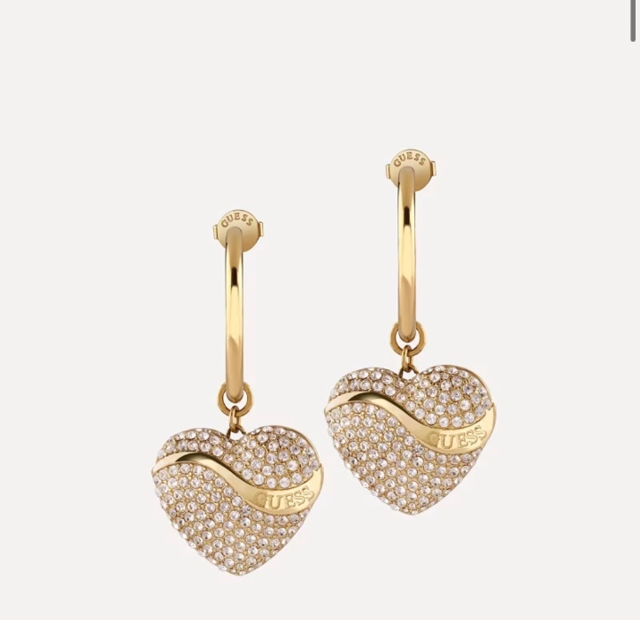 Guess In my heart pendientes