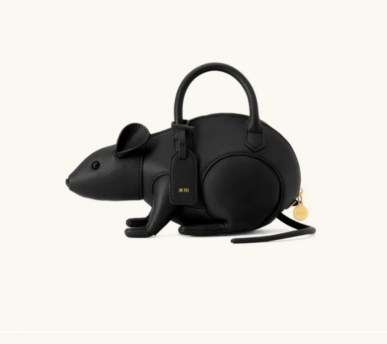 Mia Mouse Top Handle Bag - Black | Default Title