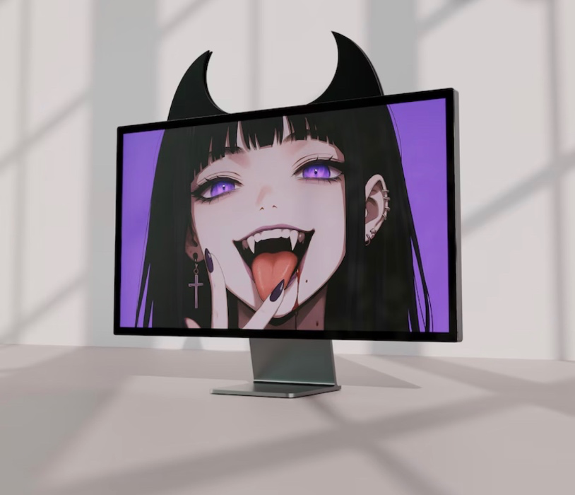 Horns for my monitor 