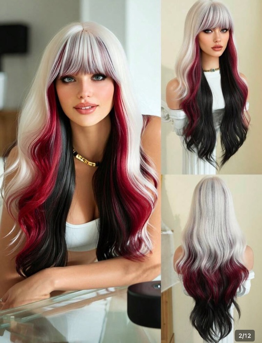 Multi color Wig