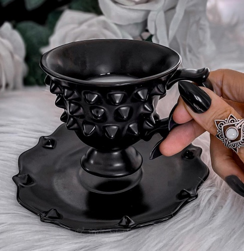 Punktorian Teacup & Saucer