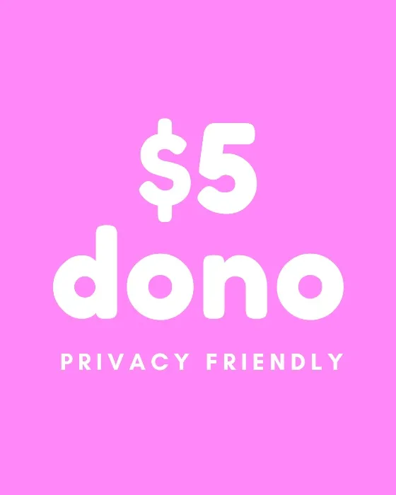 $5 DONATION
