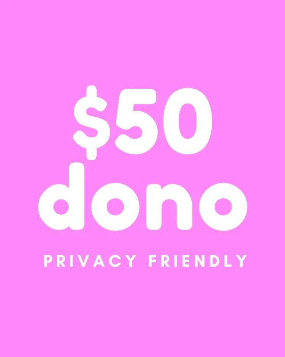 $50 DONATION