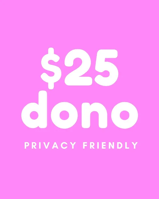 $25 DONATION