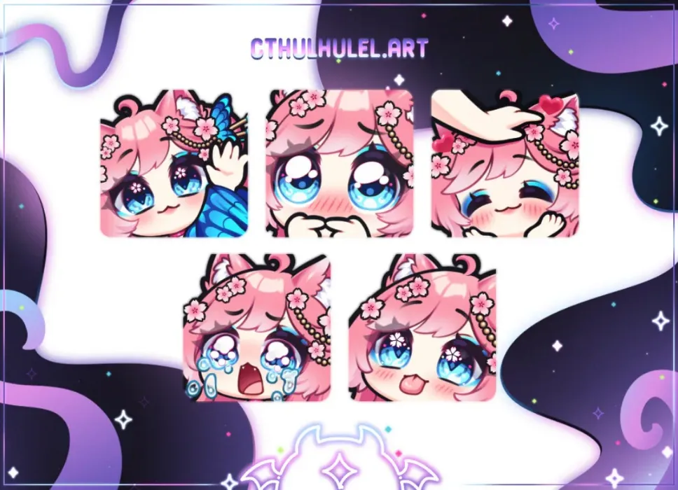 New Emotes x5