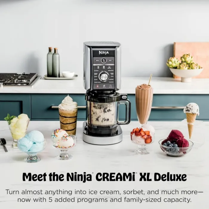Ninja Creami DELUXE + Extra Container
