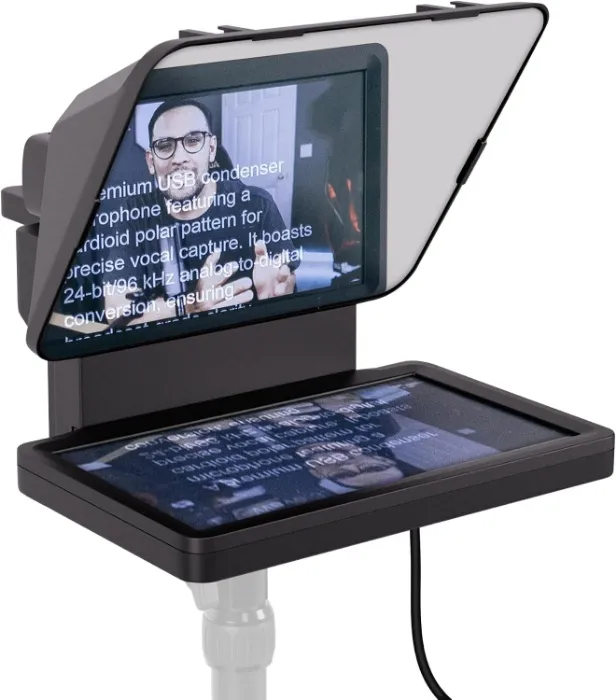 Elgato Prompter, Teleprompter with Built-in Screen, 1080p Full HD Effective Video Resolution