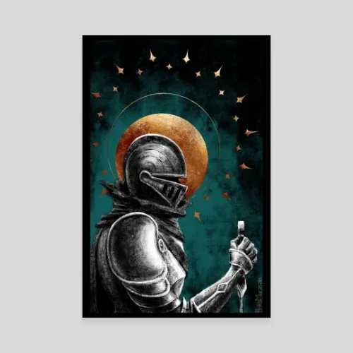 Solar Knight Portrait by Aanko 