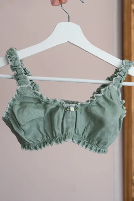 Aphrodite Bralette (green)