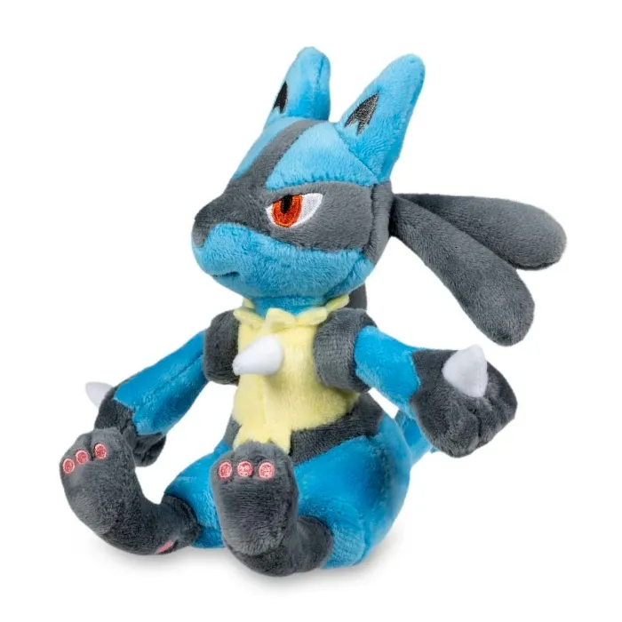 Lucario Sitting Cuties Plush - 6 in.