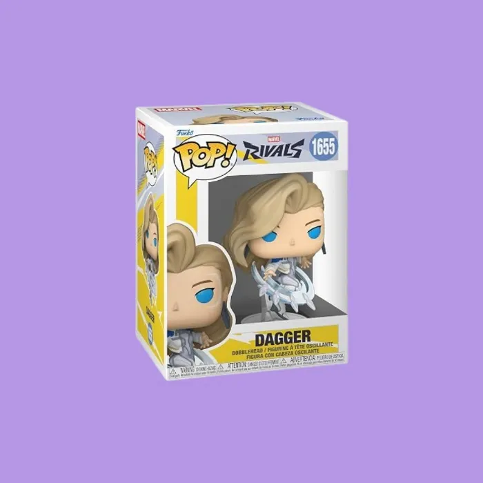 Funko POP! Games: Marvel Rivals - Dagger | Official Merch - Collectable Vinyl Figurine for Shelf Display - Birthday Gift Idea for Fans and Collectors