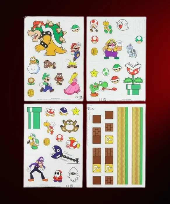 Nintendo Official Licensed Super Mario Bros Refrigerator Magnets