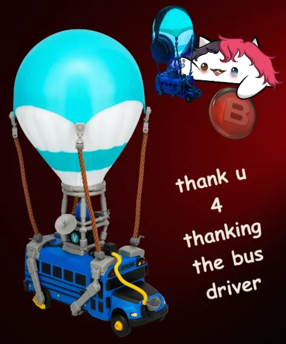 Paladone Fortnite Battle Bus Light with Headphone Stand 