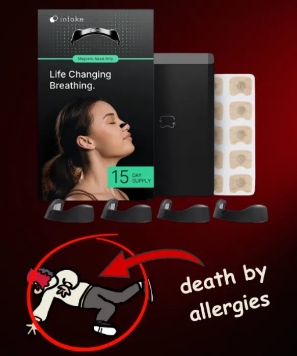 Intake Breathing Nasal Strip Starter Kit