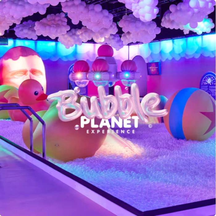 Bubble Planet Experience gift Voucher