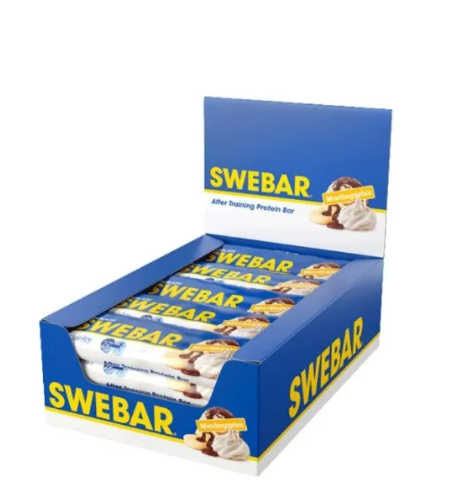 Köp 15 x Swebar 55 g Marängsviss | Gymgrossisten