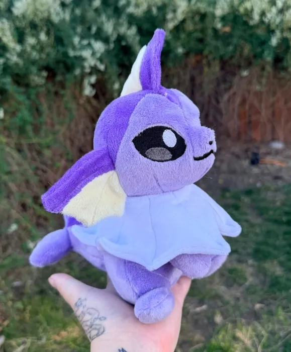Poke Plush Handmade Shiny Vaporeon 
