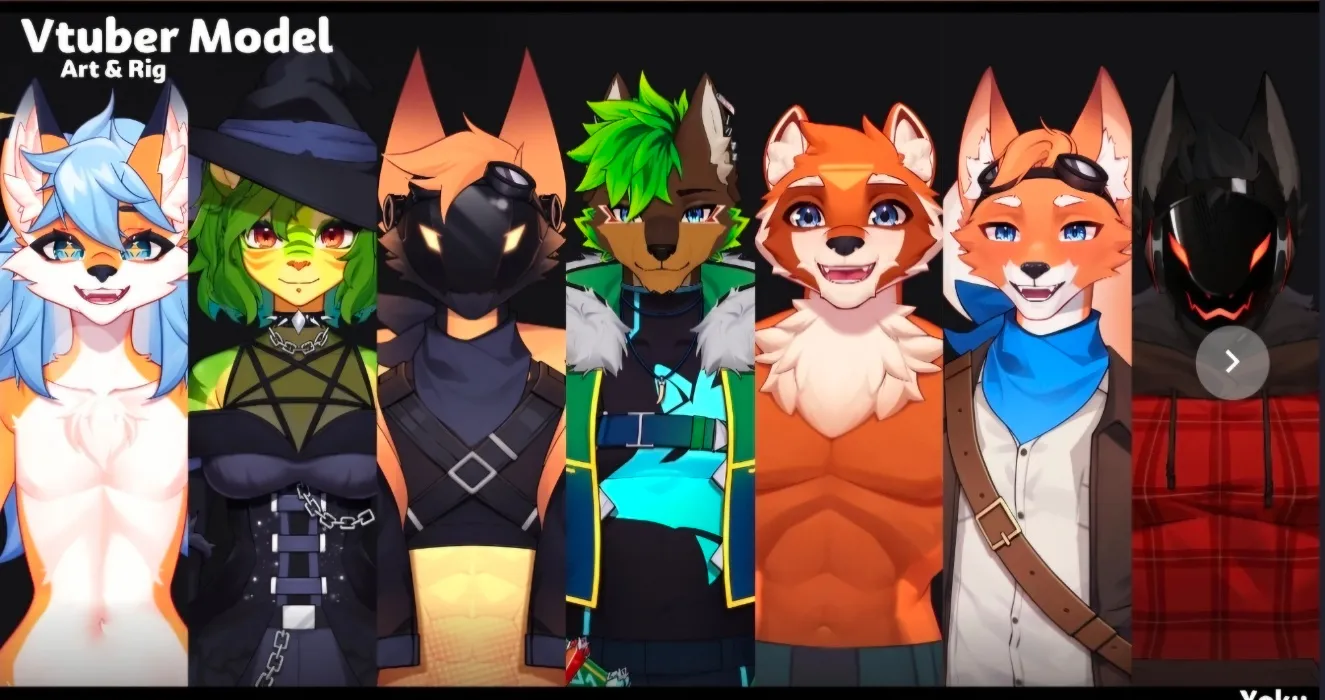 YOKUVT CUSTOM FURRY MODEL