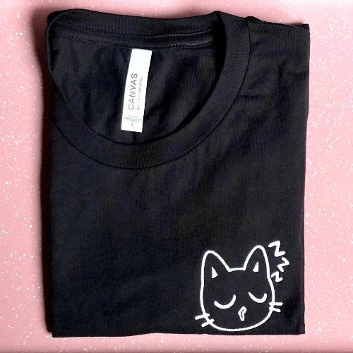 Cat Shirt | Black