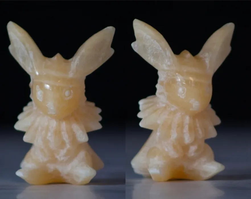 Eeveelutions Crystal Pokémon Figure, Eevee, Espeon, Vaporeon, Glaceon, Flareon, Sylveon, Umbreon, Leafeon, Jolteon
