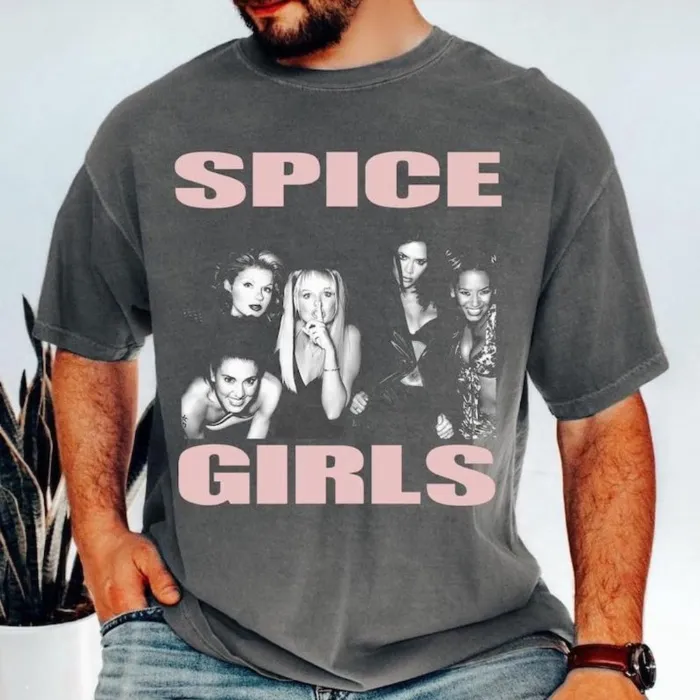 Spice Girls TShirt 90s Retro Band Tee