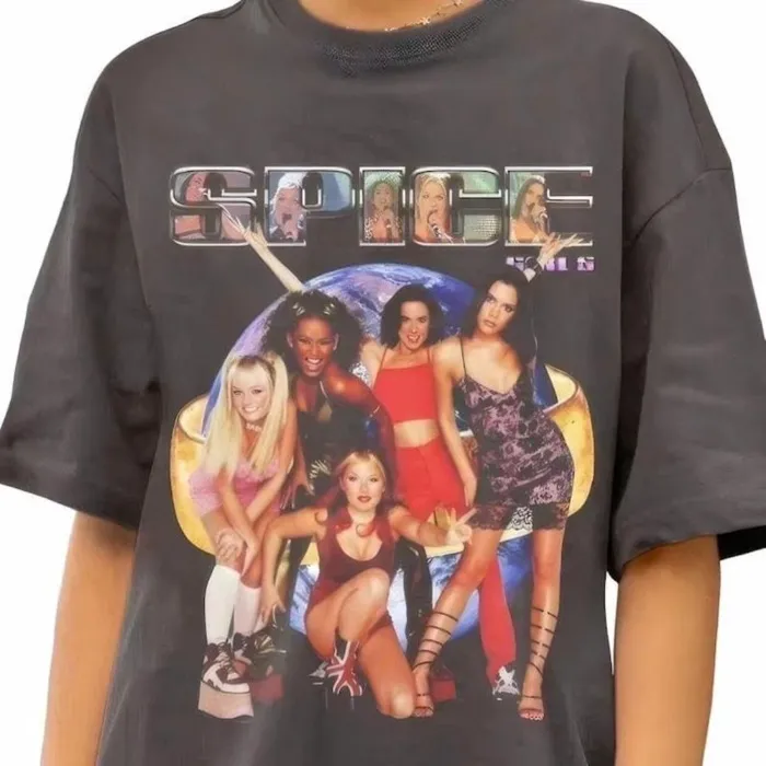 Spice Girls Tour TShirt 90s Fan Shirt