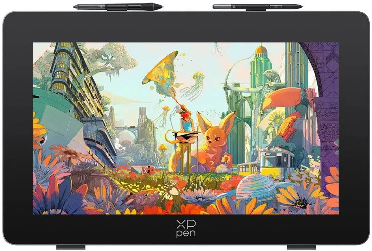 XPPen Artist 24 Pro (Gen2) 4K + 2x X3 pen