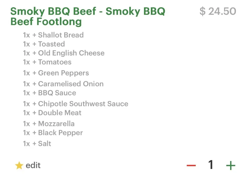 BUY ME A FOOTLONG (THERE'S 2 IN STOCK)