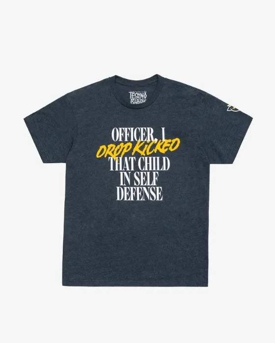 Technoblade "Officer I drop kicked that child in SELF DEFENSE" Shirt