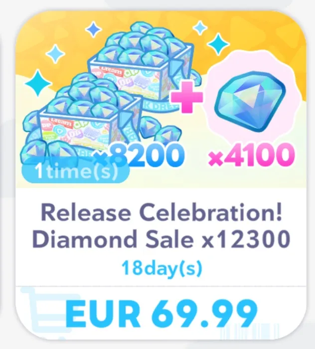 Diamants pull Hololive Dreams