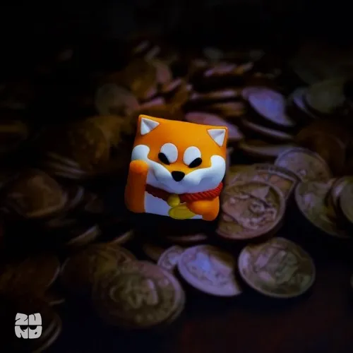 Maneki Shiba - Artisan Keycap