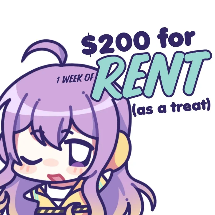 $200 for 1 Week Rent, as a Treat