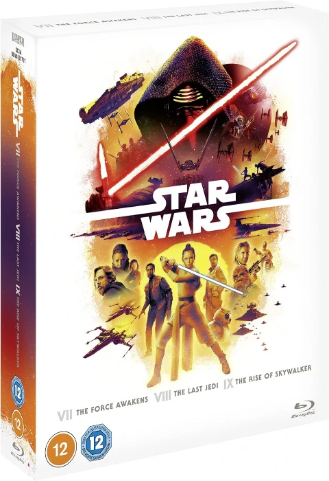 Star Wars Sequel Trilogy Box Set Blu-ray (Episodes 7-9)