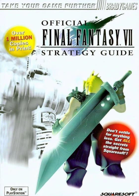 Final Fantasy VII Official Strategy Guide (BradyGames)