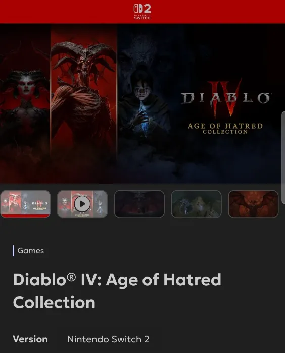 Diablo IV ; Age of Hatred SW2 digital