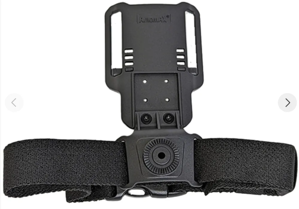 2x Amomax low ride holster platform (Black) 