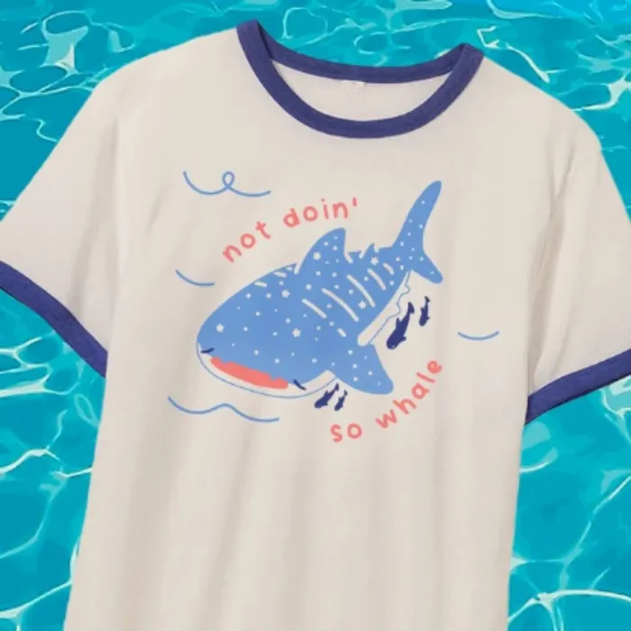 Not Doin So Whale Shirt