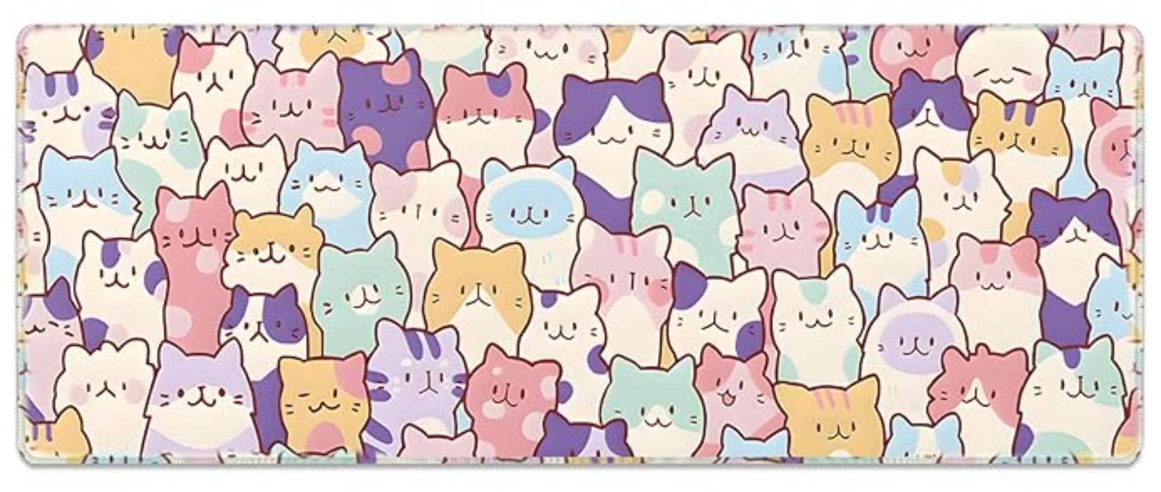 Gaming Mouse Pad XL Extended Anime Mouse Pad 31.5x11.8 inch, Large Cute Kawaii Big Computer Mouse Mat Desk Pad with Non-Slip Rubber Base and Stitched Edge for Home Office : Amazon.com.au: Computers