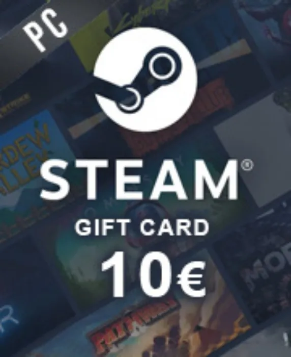 Steam Gift card 10 Euros