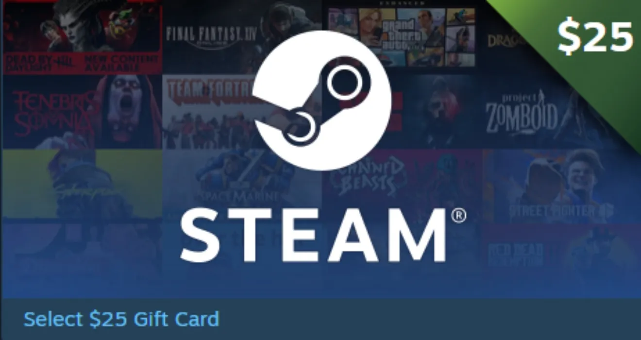 $25 Steam Wallet