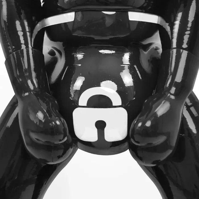 Silicone Diaper Style Pants – Black Colorway – G-Pawz