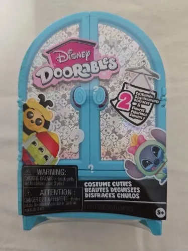 Disney Doorables Costume Cuties 2 Figures Collectible Playset Mystery Pack New